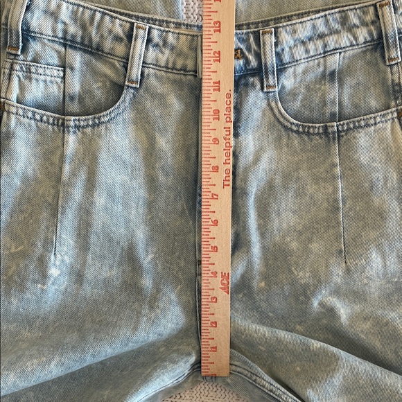 PILCRO The Kenna Mid-Rise Heritage Barrel Jeans in Blue Women's Sz 27 L - Picture 6 of 15